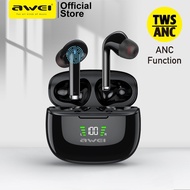 Awei TA8 ANC Noise Cancelling Earbuds Wireless Bluetooth Bass Surround Earphone IPX4 Waterproof Earp