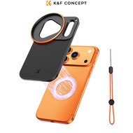 K&F Concept Magnetic Lens Filter Mount Adapter 58mm for iphone 17 Pro (Filter Not Included)