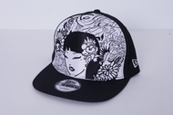 READY STOCK CLEAR STOCK Cap Hat Topi  SnapBack TOKIDOKI GEISHA WHITE DRAGON Cap Anime Lover Cap Woma