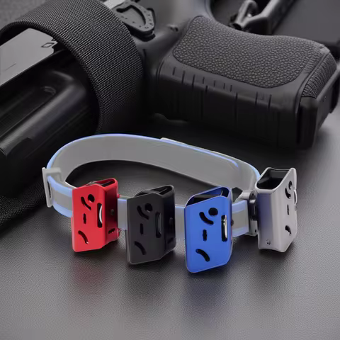 Tactical IPSC Competition Speed-Draw Magazine Pouch for Glock G17 G19 HK USP Colt 1911 9mm Pistol Ai
