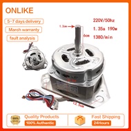 100% new semi-automatic washing machine motor XD-190WF washing motor 150/120W motor two-cylinder uni