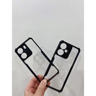 REDMI 13C 4G/13C 5G Transparent Acrylic Bumper Hard Casing