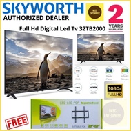 （10% Cash Back) Skyworth 32 Inch Full Hd Digital Led Tv 32TB2000
