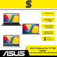 ASUS Vivobook Go 15 E1504F-ABQ469WSM/ABQ470WSM/ABQ471WSM - 15.6" FHD 60Hz/R5-7520U/16GB DDR5/512GB S