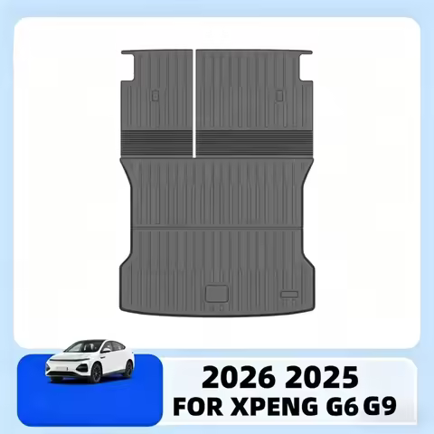 FOR XPENG G6 G9 2026 2025 All-Weather TPE Cargo Liner One-Piece Non-slip Waterproof Trunk Mat Boot T