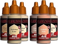 The Army Painter, Air Triads Light Skin Tone - Airbrush-Ready Paint Light Skin Tone with 6 x 18 ml P