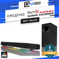 Creative Sound BlasterX Katana Multi-channel RGB Gaming Soundbar [Up to 75W RMS/7.1 Virtual Surround