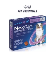 Nexgard Spectra Chews for Dogs (3 tablets) 15-30kg EXP07-2024