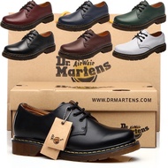 Ready stock Dr.Martens Martin shoes leather tooling shoes cowhide couple low-cut Martin boots dress 
