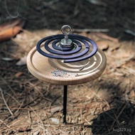 Mosquito Coil Tray Oak Mosquito Coil Tray Incense Burner Camping Multifunctional Stand Sandalwood Bu