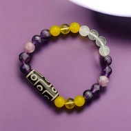 【OMAURA】THE SOLENARA Modern 9-Eye Dzi Bracelet