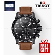 Tissot T125.617.36.051.01 Supersport Chrono Leather Men's Watch - T1256173605101