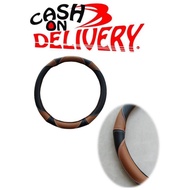 Brown L300 Car Steering Wheel Cover - Steer Cover - L300 Car Steering Wheel