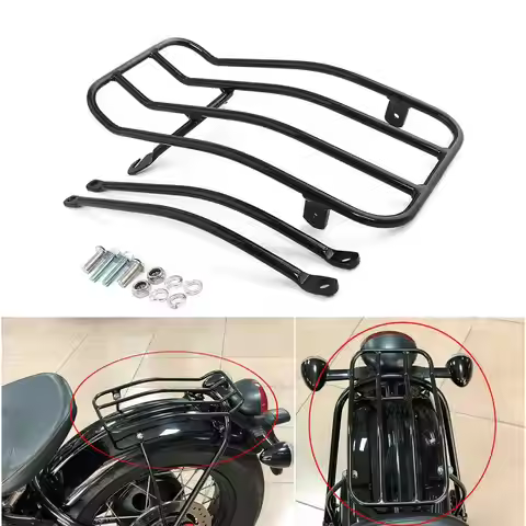 For Triumph Bonneville Bobber/ Bobber Black 2017-2020 1 Set Rear Luggage Rack Support Shelf Motorcyc