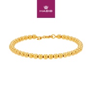 HABIB Oro Italia 916 Yellow Gold Bracelet GW52571124 (22K Gold)