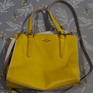 preloved coach authentic Yellow