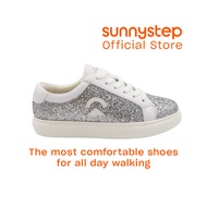 Sunnystep - Elevate Sneaker - Stardust Silver - Most Comfortable Walking Shoes