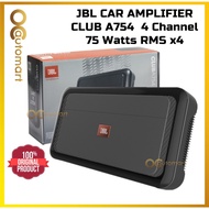 JBL Club Series 4ch Car Amplifier Club A754 High Performance 4 Channel Amp 75 x 4 RMS