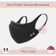 [SG Ready Stock] Gen 2 Under Armour UA Sportsmask Reusable Mask Featherweight Authentic