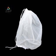 [Z&P-t] 2 Sizes 100 Mesh Beer Nylon Strainer Filter Bag Reusable Mesh Net Strain For Milk Hops Tea B