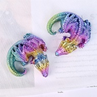 Wholesale Products Energy Crystal Craft Bismuth Dragon Carving Ornament for Home Decoration