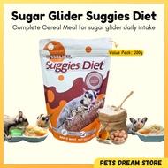 Suggies Diet Sugar Glider Food 200g Daily Diet Sugar Glider Diet Suggies Meal high protein Vitamin C