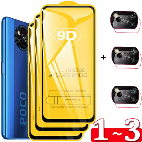 Film Poco X7 F6 X6 X5 X3 F5 Pro 5G Tempered Glass Poko F7 Ultra Camera Film Poco x7 Pro Screen Prote