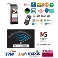 Credit Card Machine刷卡机 /电子钱包/ 信用卡机/全合一卡机/payment Merchant Solution/Kad mesin/debit kad mesin/mpos/ca