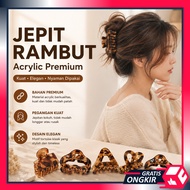 Free Shipping - F6922 Leopard Hair Clip Hair Accessories/ Transparent TigerWanita Glossy Small Leopa