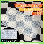 Shipped In 24 Cm.letter Mold Silicone English With Numbers Square Pattern Used To Work In Soap Key C