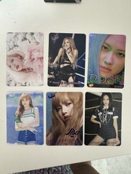 BLACKPINK Rosé Lisa Jennie 小卡 yes card