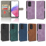 Samsung Galaxy A73 A53 A52 A51 A71 A23 A13 5G Casing For Samsung A52S M23 M13 Case Leather Wallet Flip Case For SamsungA514G Wallet Card Slot Bracket Magnetic Shockproof Back Cover