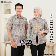 KATUN KEMEJA Couple Batik Tops for Men Latest Modern JumboWanitas - Long & Short Sleeve Shirts - Keb