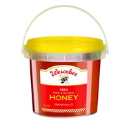wescobee ezy serve 1kg pure honey