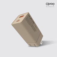 Opro9｜GaN氮化鎵 65W mini快充電源供應器-沙漠色