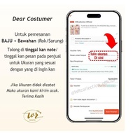 Baju Bodo Organza / Baju Adat Bugis Asli Termurah Ready Terbaik