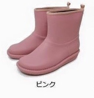 【現貨/售完下架】Charming：日本製造＊輕量式！雨鞋/雨靴(尺寸：S(22~22.5)/M(23.0-23.5cm/L(24-24.5cm)/LL(24.5-25))_免運。