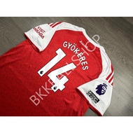 [Fan]-Football Shirt Arsenal Home 2025/26 EPL 7 SAKA 8 ODEGAARD 11 MARTINELLI 14 GYOKERES 41 RICE