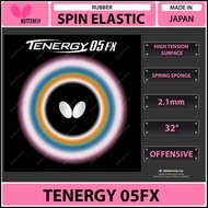 Butterfly Tenergy 05FX Spin Elastic Table Tennis Rubber Getah Ping Pong Tenergy 05 FX Made In Japan