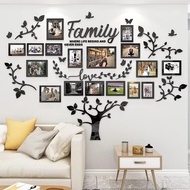 Picture Frames Collage Wall Decor - Family Tree Wall Decor for Living Room 4x6 5x7 8x10 11x14 3D DIY