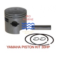 YAMAHA 30HP PISTON KIT (PISTON, PISTON RING, PISTON PIN & CLIP) P/N: 61N-11631-00 (3 sizes)