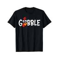 Gobble Till You Wobble Cool Turkey Thanksgiving Gobble T-Shirt