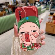 MHKEID Casing Hp Xiaomi Redmi Note 8 Note 8T Note 8 Pro Note 9 Note 9T Note 9s Note 9 Pro POCO M2 Pro Case menyenangkan Softcase kartun dan pola Lucu HP Cases pelindung Kesing kreatif Casing kover