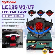 LC135 V2 V3 V4 V5 V6 V7 Lampu Belakang LED Tail Light Blue Red White Indicator Running Light PNP LC 