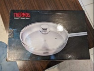 THERMOS膳魔師 不鏽鋼炒菜鍋