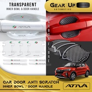 [𝗗𝗢𝗢𝗥 𝗛𝗔𝗡𝗗𝗟𝗘] Perodua ATIVA Anti Scratch Protector Accessories 2024 Gear Up Bodykit Aksesori Kereta 