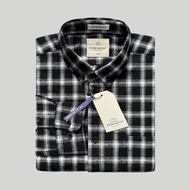 KEMEJA Peternation basic wool flannel flannel shirt man regular fit length