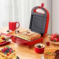 Electric sandwich 650W maker Non-stick Coated MultiFunctional Breakfast Maker Bread Toaster OvenToas