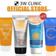 3W Clinic Intensive UV Sunscreen Cream, Intensive UV Sunblock Cream Vita Moist Sunscreen Collagen Su