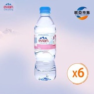 Evian - 法國依雲天然礦泉水 - 6x 500亳升 [平行進口]